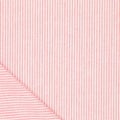 Raidallinen puuvillapellava, korallipinkki