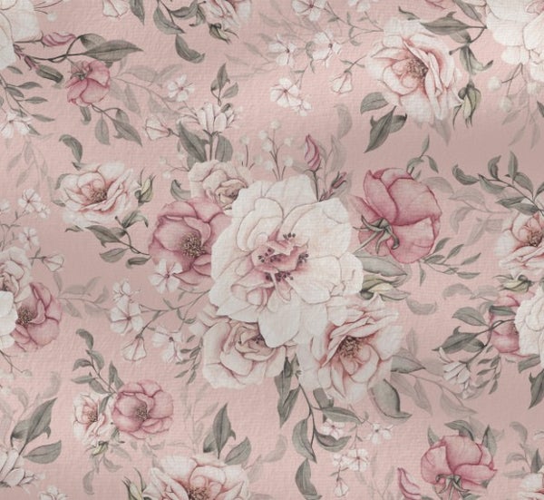 Blooming garden, vaalea vanha roosa, trikoo