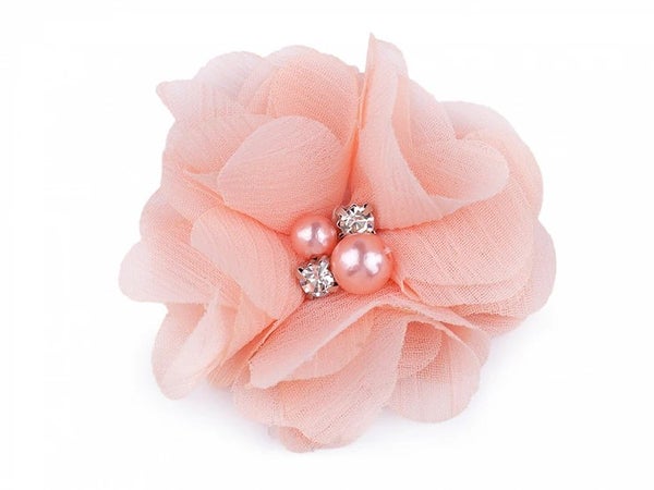 Ommeltava ruusukekoriste, persikka