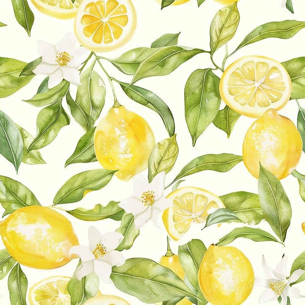 Lemon Fizz, double gauze harsokangas