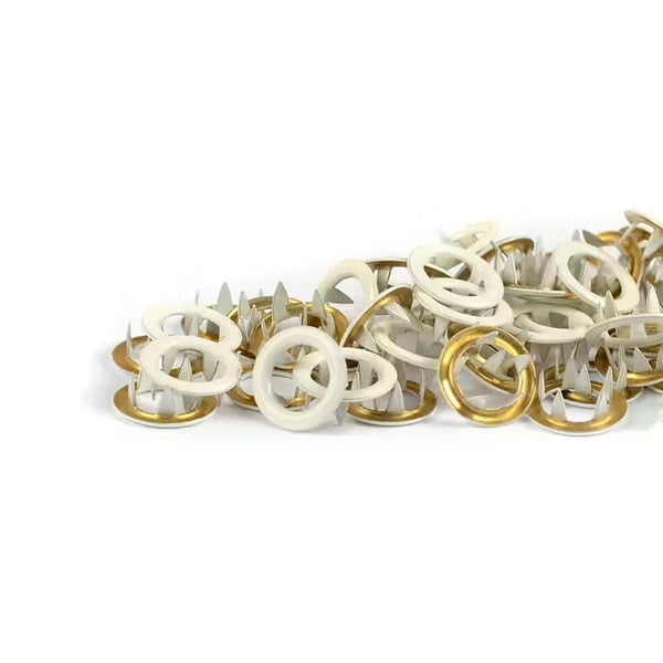 Tygdr&ouml;mmar nepparit 10 kpl, luonnonvalkoinen off white