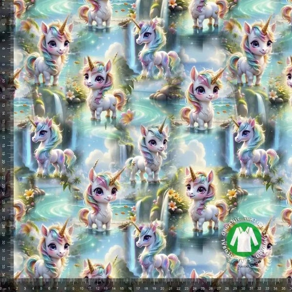 PALA 100 cm, -30 %, Yksisarviset satumaassa, trikoo