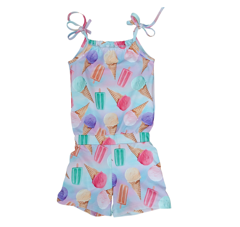 Juni lasten jumpsuit, joggers, shortsit, T-paita ja toppi PAPERIKAAVA