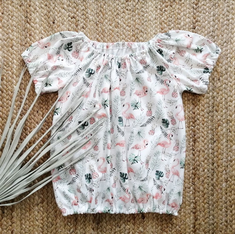 Minttu lasten mekko paita ja toppi PAPERIKAAVA