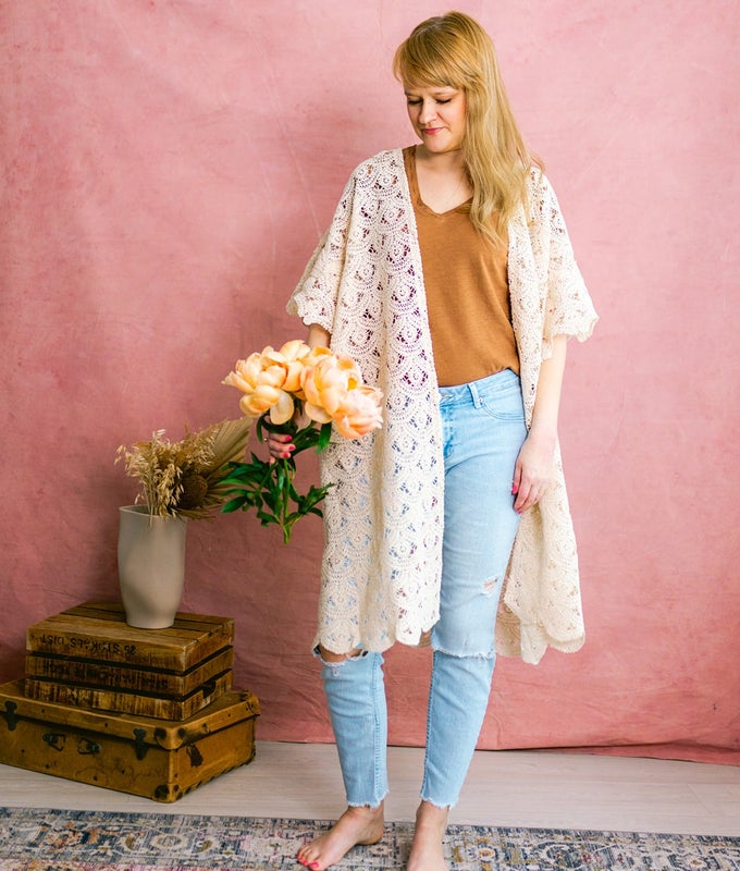 Puuvillapitsikangas, naturel