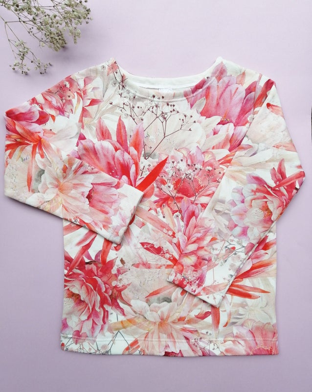 Roosa lasten r&ouml;yhel&ouml;mekko ja paita PDF-KAAVA