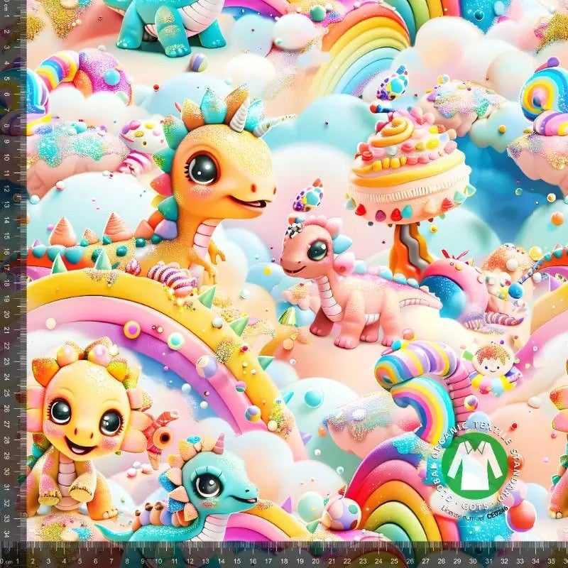 Sateenkaaridinot, trikoo