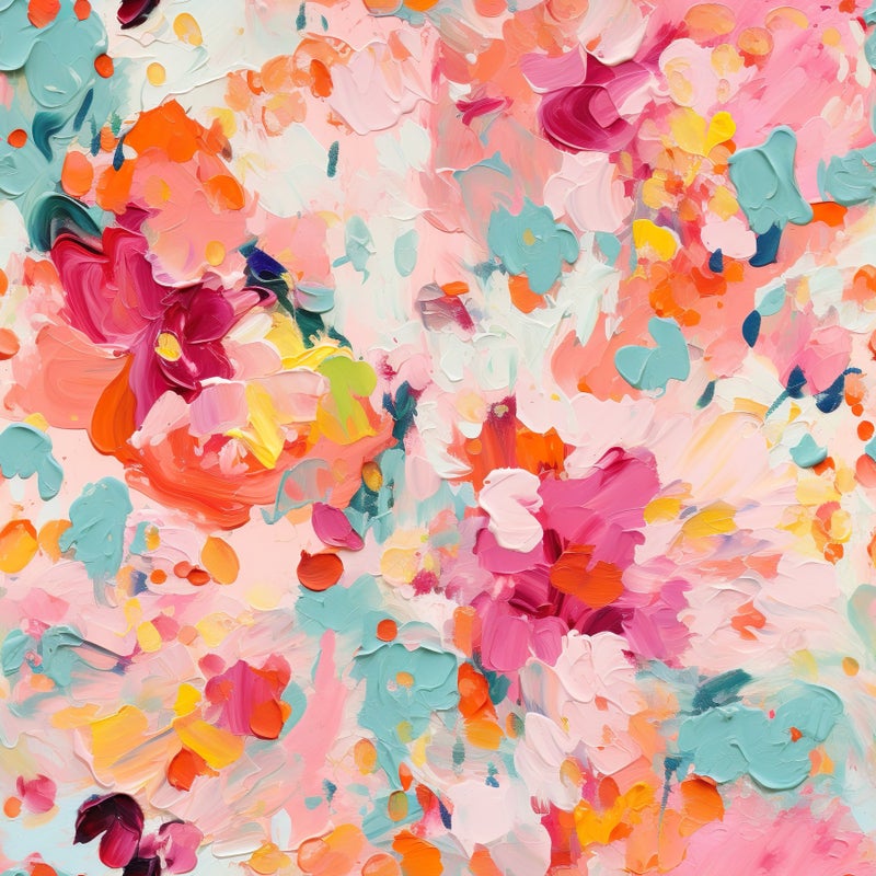 Spring splash, verkkarikangas